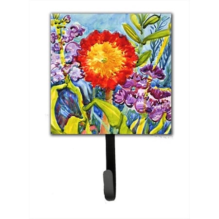 Carolines Treasures Sunflower Leash Holder Or Key Hook 6075SH4